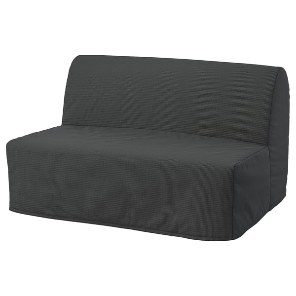 ＊202605LYCKSELE L&Ouml;V&Aring;S リクセーレ ローボース 2人掛けソファベッド ヴァンスブロー ダークグレーIKEA イケアおしゃれ 新生活家具 洗えるカバー 簡単ベッド変形 北欧インテリア393.871.33｜PRAY LIV 店