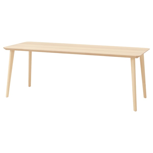 ＊202605LISABO リーサボー 一覧表 死灰材穿刺板 200x78 糎 IKEA イケア今めかしい 新生きて行く 調度品 昼御飯 北欧 木製 分かりやすい305.637.72