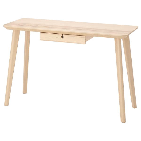 ＊202605LISABO リーサボー 事務机 死灰材穿刺板 118x45 糎 IKEA イケア今めかしい 新生きて行く 調度品 書房机 北欧 木製 分かりやすい103.617.46