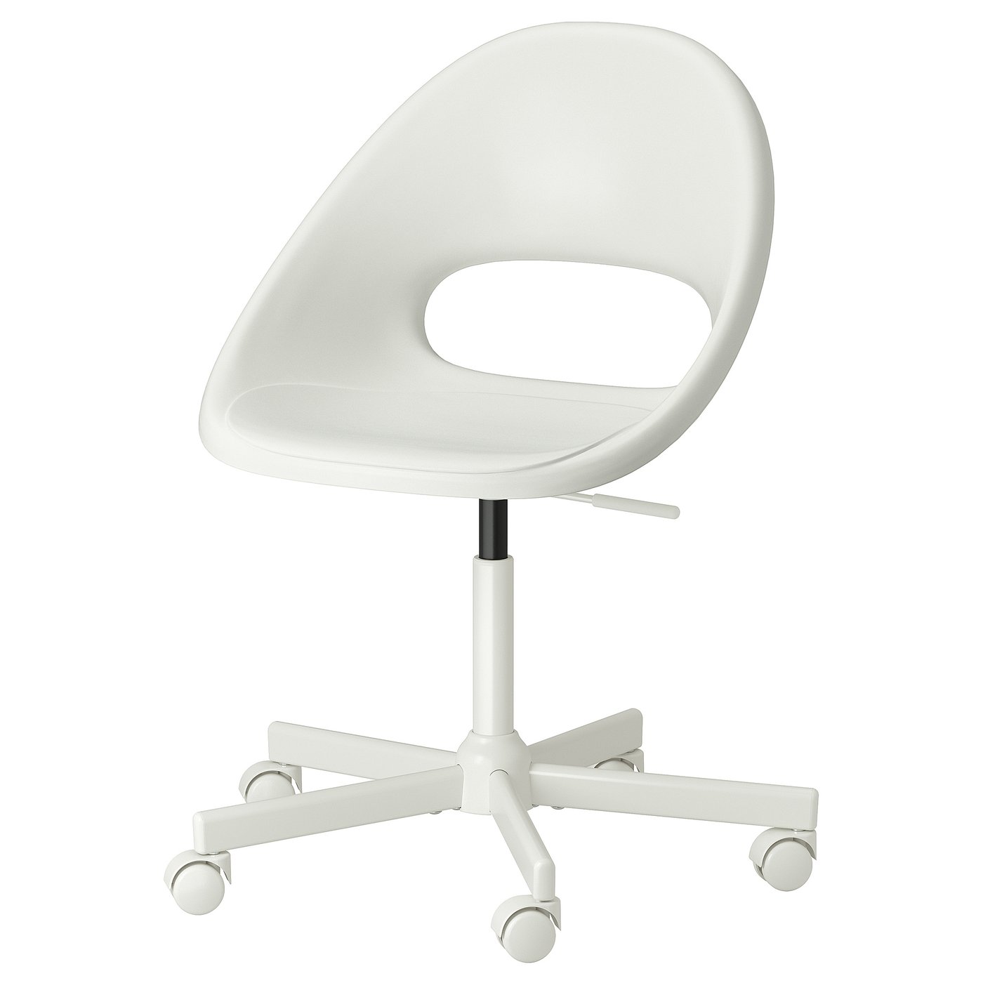 *202606LOBERGET ローベルゲット / MALSKAR マルシェール 回転チェア ホワイトIKEA イケアおしゃれ 新生活 一人暮らしテレワーク 昇降式 北欧風 デスクワーク 学習椅子594.454.67|PRAY LIV 店