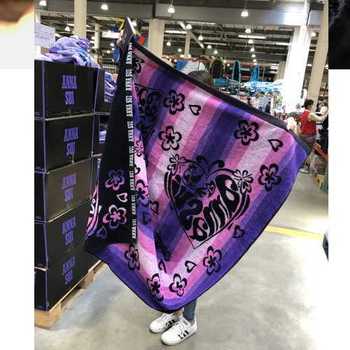 楽天市場 2106anna Sui 大判タオル 101cm 177cm 1枚アナスイ バスタオル 2種類 Smtb Ms 0325 Pray Liv 楽天市場店