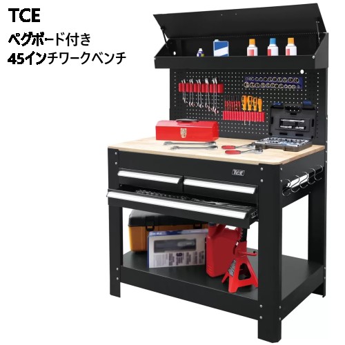 楽天市場】ライトワークベンチ 1200mm ブラック | 作業机 作業台 幅
