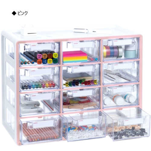 楽天市場 system Multi Box オーガナイザーorganizer 多目的 マルチボックス 収納ボックスオーガナイザー W412 D234 H325mmカラー ミント ライトグレー ピンク プル ジャンブルー Smtb Ms Pray Liv 楽天市場店