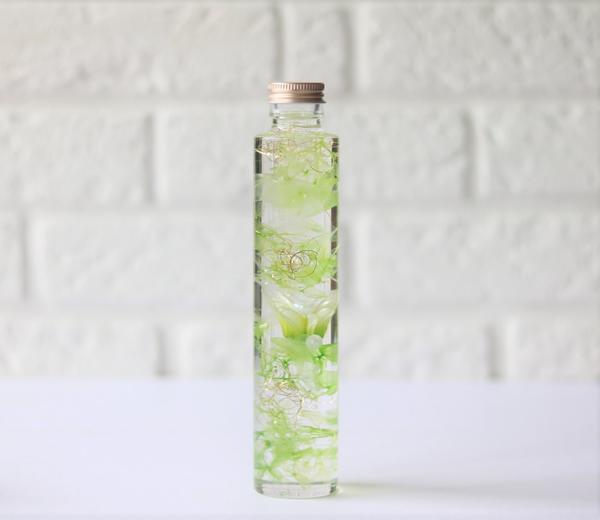 楽天市場】美しく輝かせるLEDスタンド付「ハーバリウム（かすみ草