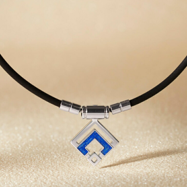コラントッテ TAO ネックレス スリム ARAN mini【ブルーラメ】 コラントッテネックレス 磁気ネックレス コラントッテスポーツ おしゃれ メンズ レディース 効果 健康|プレシャスエターナル