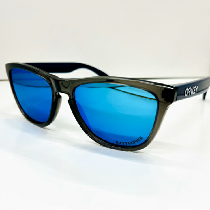 【★限定1点★】 BATTLEPIEK×OAKLEY SUNGLASSES CUSTOM FROGSKINS バトルピーク×オークリー サングラス カスタムフロッグスキン メンズ UVカット 紫外線カット 最強 ブランド オークリーサングラス おしゃれ コラボ商品|プレシャスエターナル