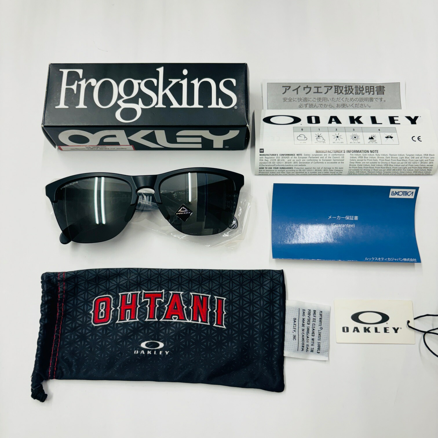 とく　オークリー Mercenary 大谷翔平 サングラス　新品 オークリーから大谷翔平シグネイチャーコレクションを入荷しました