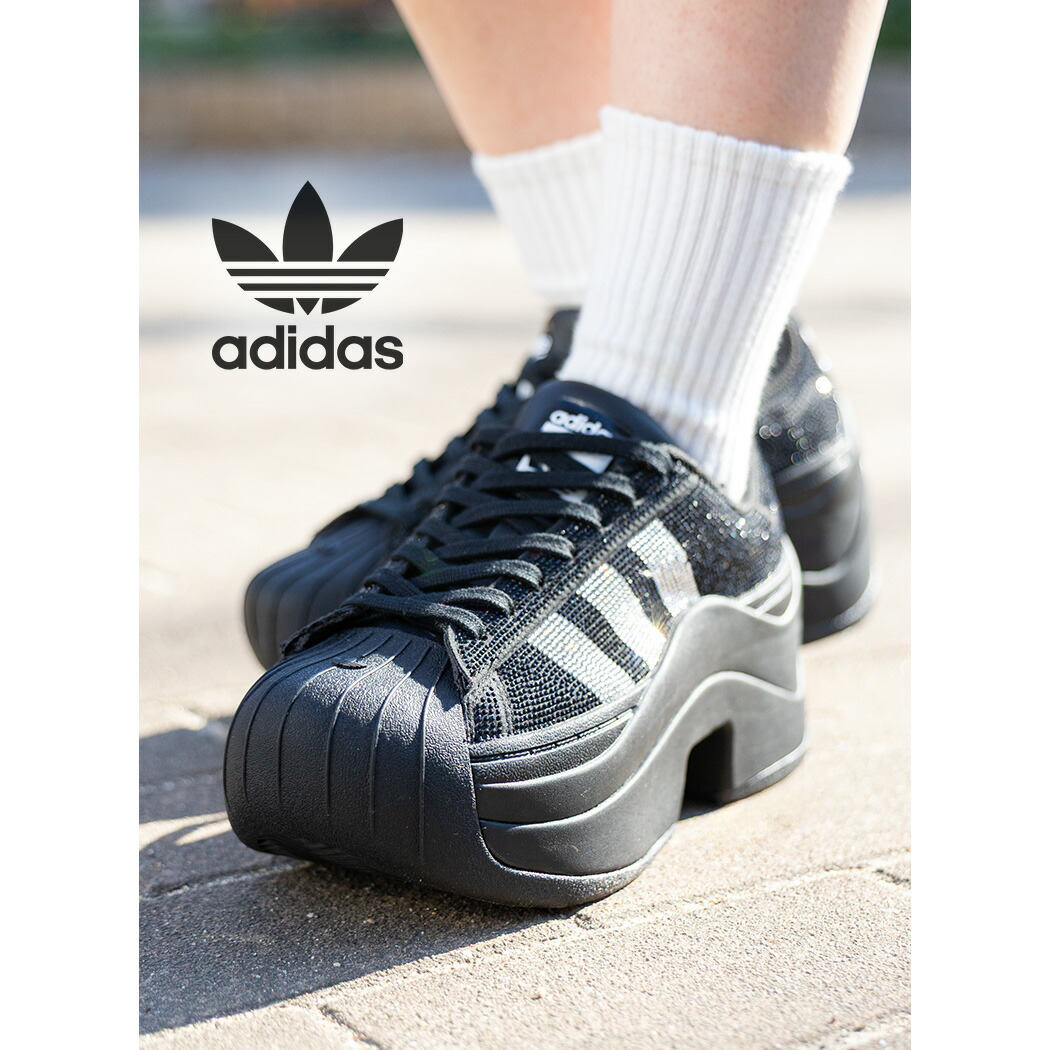楽天市場】adidas SUPERSTAR XL GCBLACK/FTWWHT/GOLDMT ig9777