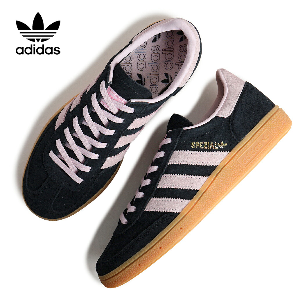 【お買い物マラソン限定クーポン配布中!!】adidas HANDBALL SPEZIAL W "BLACK PINK" アディダス ハンドボール スペツィアル スニーカー ( 黒 ブラック ピンク ローテク samba サンバ IE5897 )｜PRECIOUS PLACE
