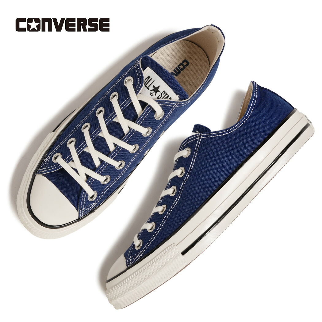 【お買い物マラソン限定クーポン配布中!!】CONVERSE コンバース オールスター エイジド ロー スニーカー ALL STAR AGED OX CLASSIC NAVY ( ネイビー 青 キャンバス メンズ レディース 31318030 )