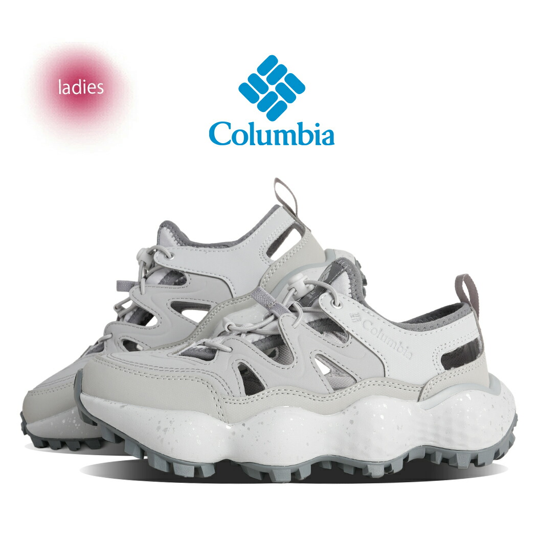 【お買い物マラソン限定クーポン配布中!!】Columbia コロンビア スライブ リバイブ シャンダル サンダル THRIVE REVIVE SHANDAL SANDAL GREY ICE PURE SILVER ( レディース 川遊び レジャー アウトドア 水陸両用 スニサン YL7787-063 )