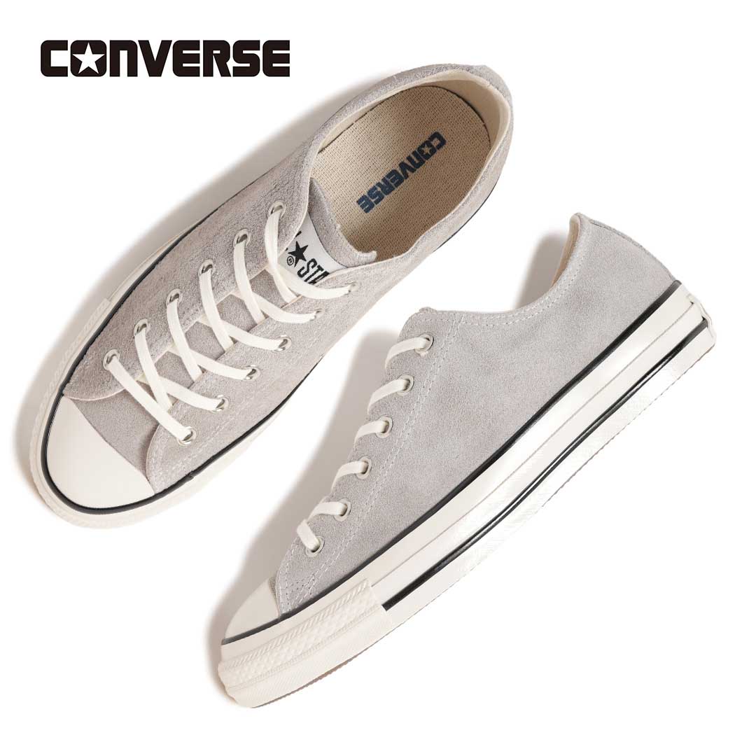 【15時までのご注文で即日発送!!】CONVERSE コンバース オールスター エイジド スニーカー ALL STAR AGED WS OX NATURAL GRAY ( ローテク グレー スエード メンズ レディース 31318051 )|PRECIOUS PLACE