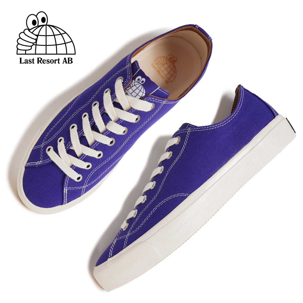 【お買い物マラソン限定クーポン配布中!!】LAST RESORT AB ラストリゾート ローカット キャンバス スニーカー VM003 CANVAS LO LIBERTY PURPLE WHITE ( ローテク 紫 スケート SKATE メンズ レディース )|PRECIOUS PLACE