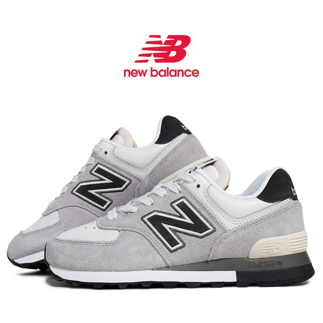 【お買い物マラソン限定クーポン配布中!!】NEW BALANCE ニューバランス 574 スニーカー U5744M1 FADED GRAY ( グレー ブラック 黒 メッシュ ヌバック 996 メンズ レディース )｜PRECIOUS PLACE 9,605円