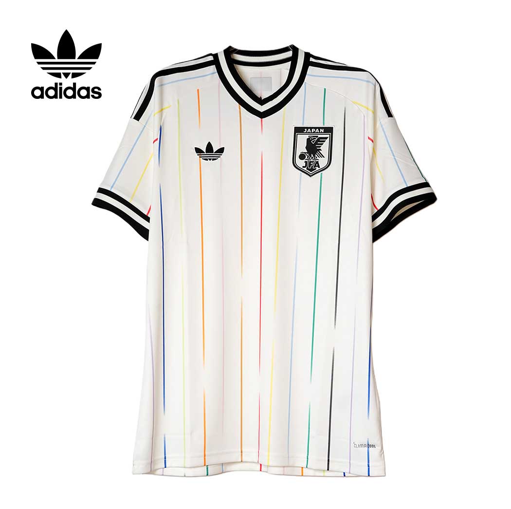 【お買い物マラソン限定クーポン配布中!!】adidas アディダス サッカー 日本代表 2026 アウェイ ユニフォーム OFF WHITE レプリカ Tシャツ トップス 応援 グッズ ワールドカップ W杯 JFAライセンス JN1872｜PRECIOUS PLACE