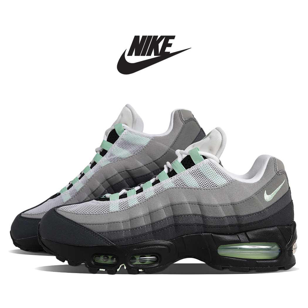 【お買い物マラソン限定クーポン配布中!!】NIKE AIR MAX 95 ナイキ エアマックス ビッグバブル スニーカー BIG BUBBLE FRESH MINT ( グラデーション グレー 水色 メンズ レディース HJ5996-005 )｜PRECIOUS PLACE