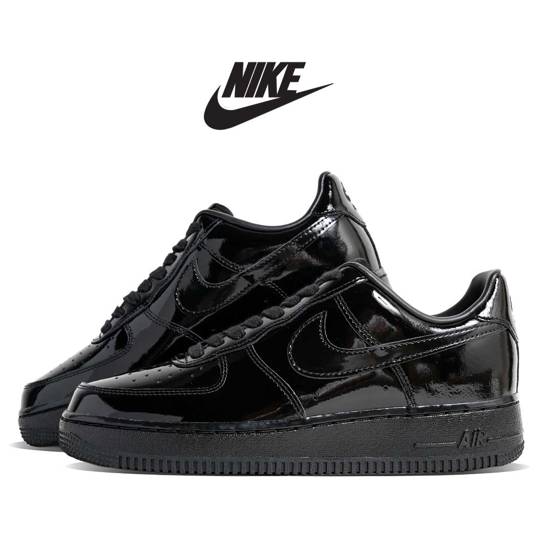 【お買い物マラソン限定クーポン配布中!!】NIKE ナイキ エアフォース ローカット スニーカー AIR FORCE 1 LOW '07 PREMIUM PATENT BLACK ( AF1 ブラック 黒 エナメル パテントレザー メンズ IV2857-010 )|PRECIOUS PLACE