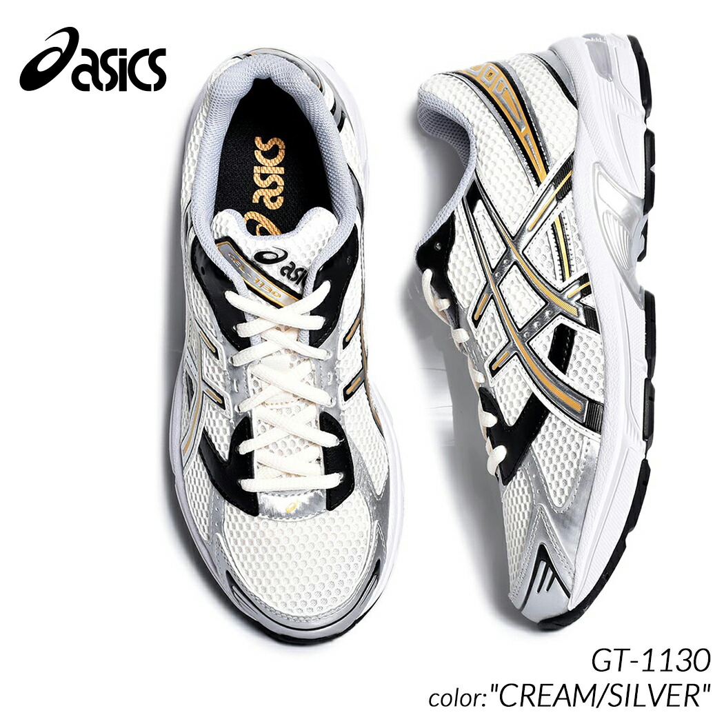 シューズ・サンダルその他 asics Gel 1130 Cream Pure Silver 1202A164107 1202A164-107 Asics Women's Gel-1130 Cream Pure Silver Shoes 1202A164-107