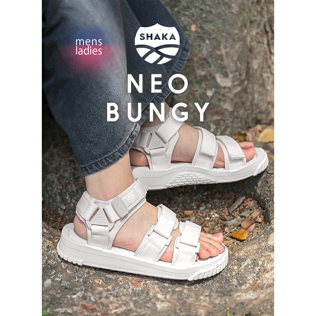 【15時までのご注文で即日発送！！】SHAKA シャカ ネオバンジー サンダル スニーカー NEO BUNGY Linen ( アウトドア ベージュ beige スニサン メンズ レディース ウィメンズ SK-104 )