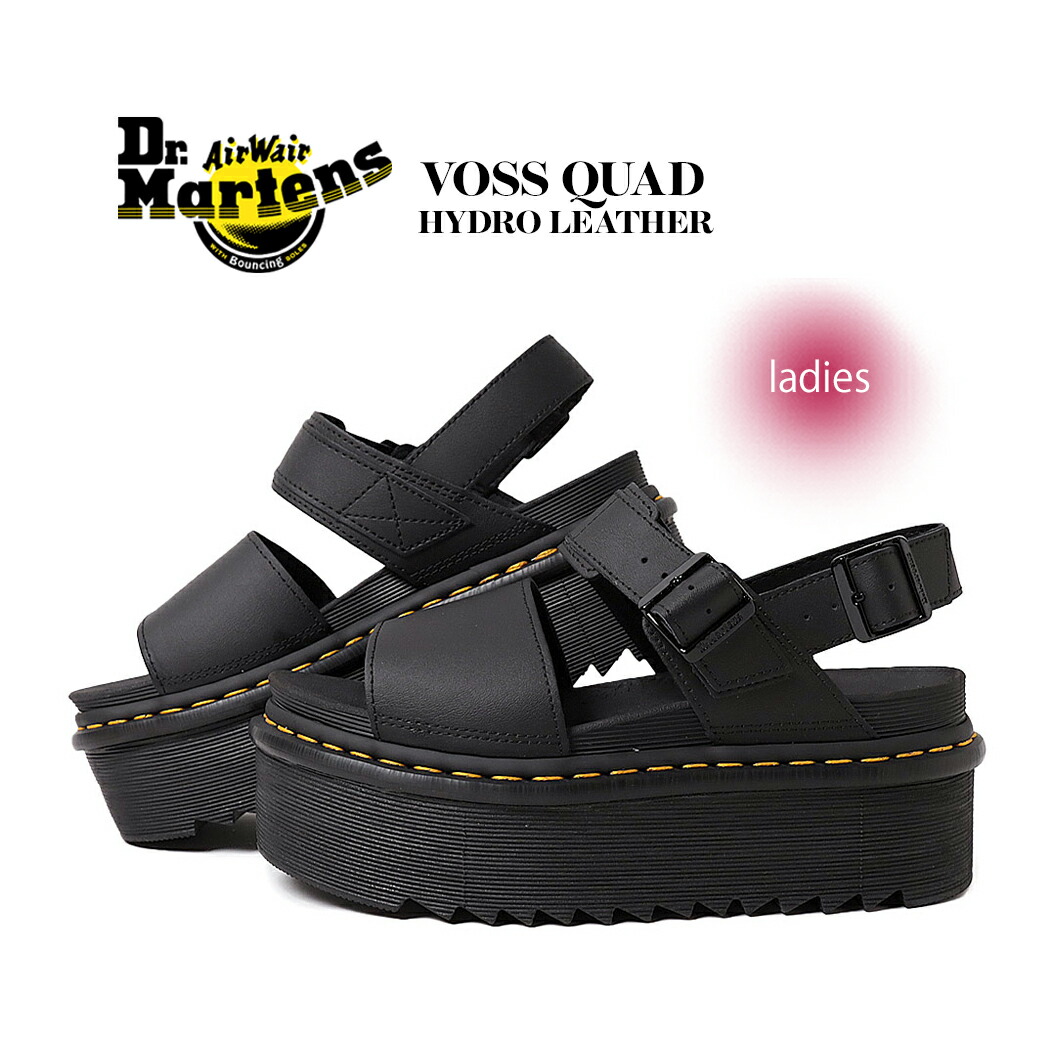 Dr.Martens VOSS QUAD ドクターマーチン 厚底サンダル UK3 楽天市場】サンダル ドクターマーチン レディース ボス Dr