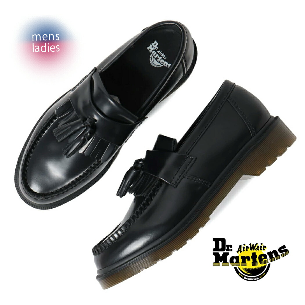 Dr.Martens ドクターマーチン エイドリアン タッセル エナメル　厚底 Dr.Martens 厚底タッセルローファーの | ドクターマーチン