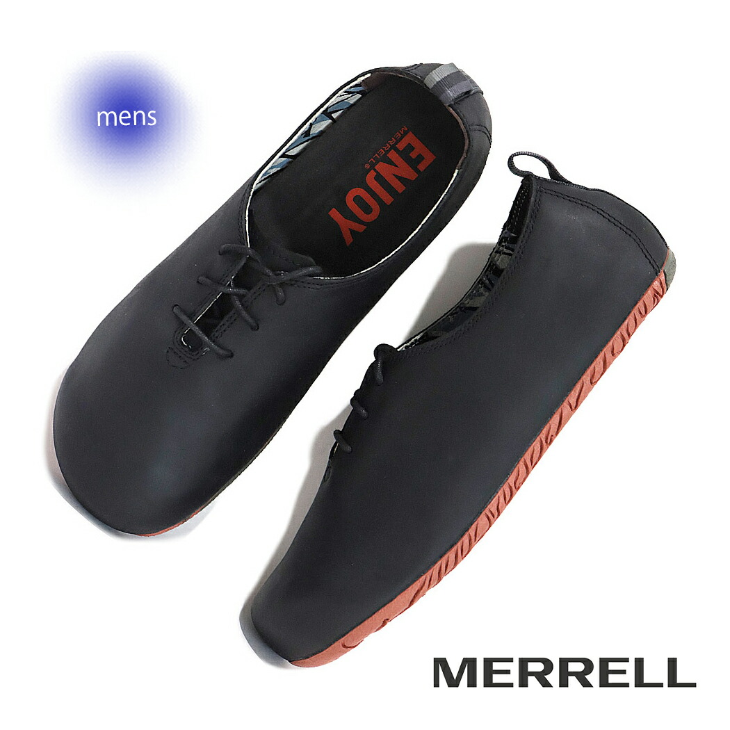 【お買い物マラソン限定クーポン配布中!!】MERRELL メレル 革靴 MOOTOPIA スニーカー ローファー ムートピア レース LACE BLACK ( ブラック 黒 メンズ レザーシューズ J20551 ) 12,959円