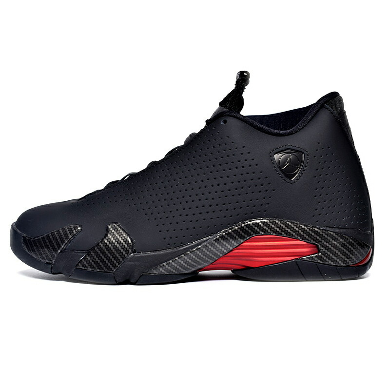 red and black jordan 14