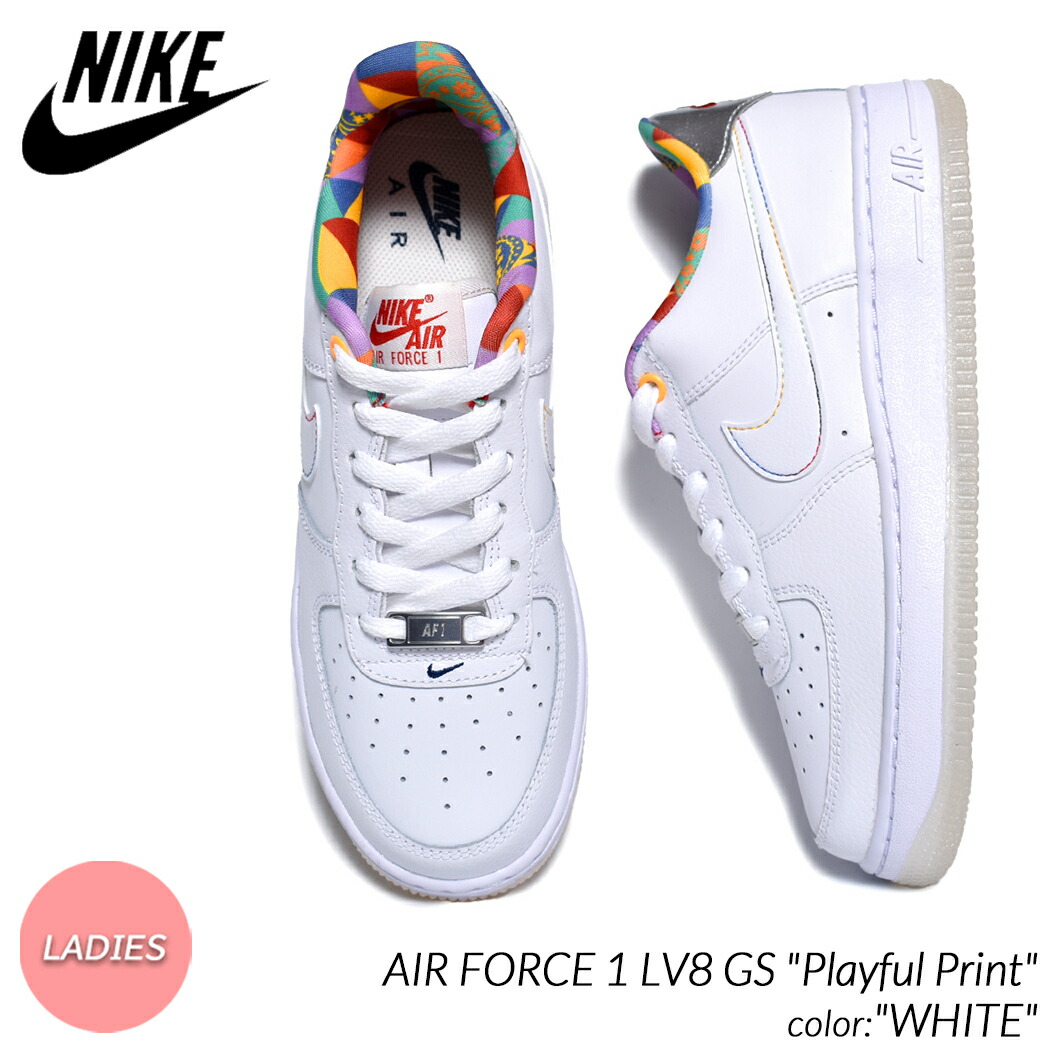 日本未入荷!正規品!★NIKE AIR FORCE 1 LV8 3 YOUTH WOLF GREY 