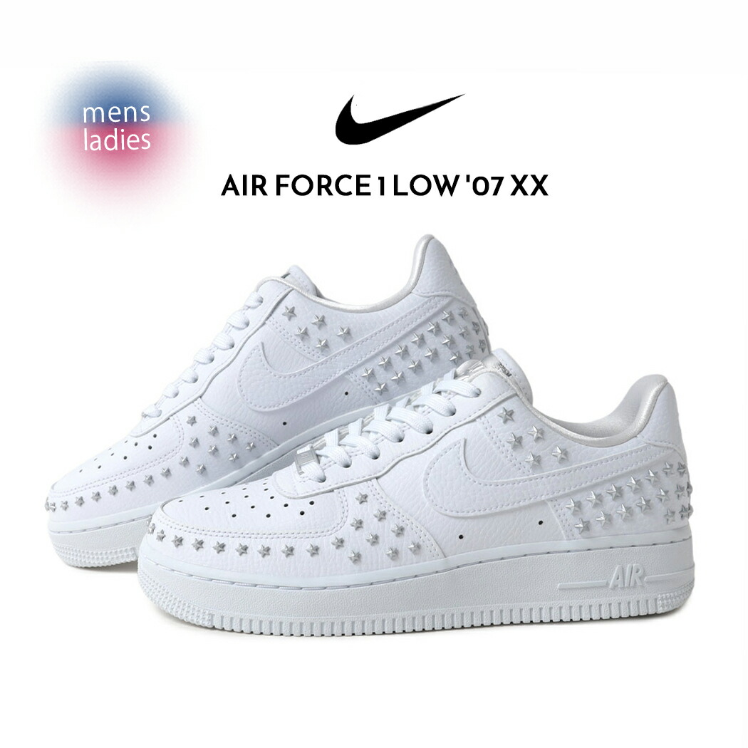 楽天市場】NIKE WMNS AIR FORCE 1 07 XX white/white-wht ar0639