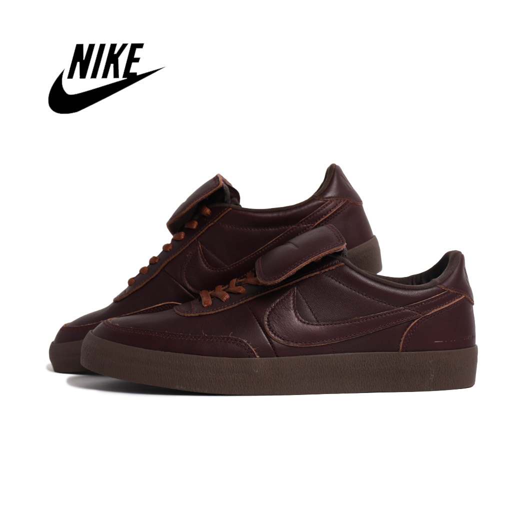 【15時までのご注文で即日発送！！】NIKE ナイキ キルショット 2 スニーカー KILLSHOT 2 BURGUNDY CRUSH ( 茶色 ブラウン 赤 レッド SKATE スケート 折り返し タン バーガンディ メンズ IM8058-652 )