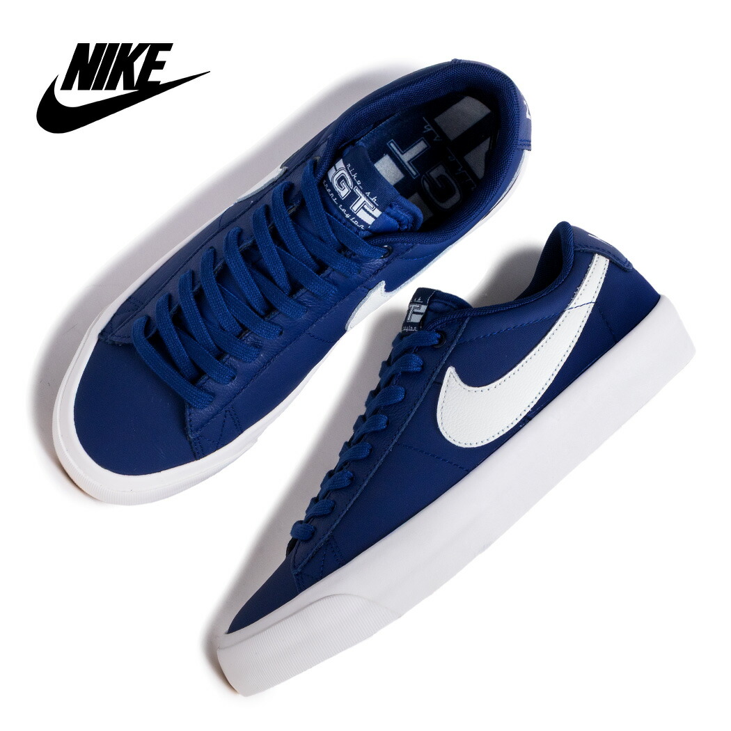 【お買い物マラソン限定クーポン配布中!!】海外限定 NIKE ナイキ ブレーザー ブレイザー SB BLAZER LOW PRO ズーム ロー プロ スニーカー GT BLUE VOID ( 日本未発売 ブルー 青 スケート DV1226-400 )