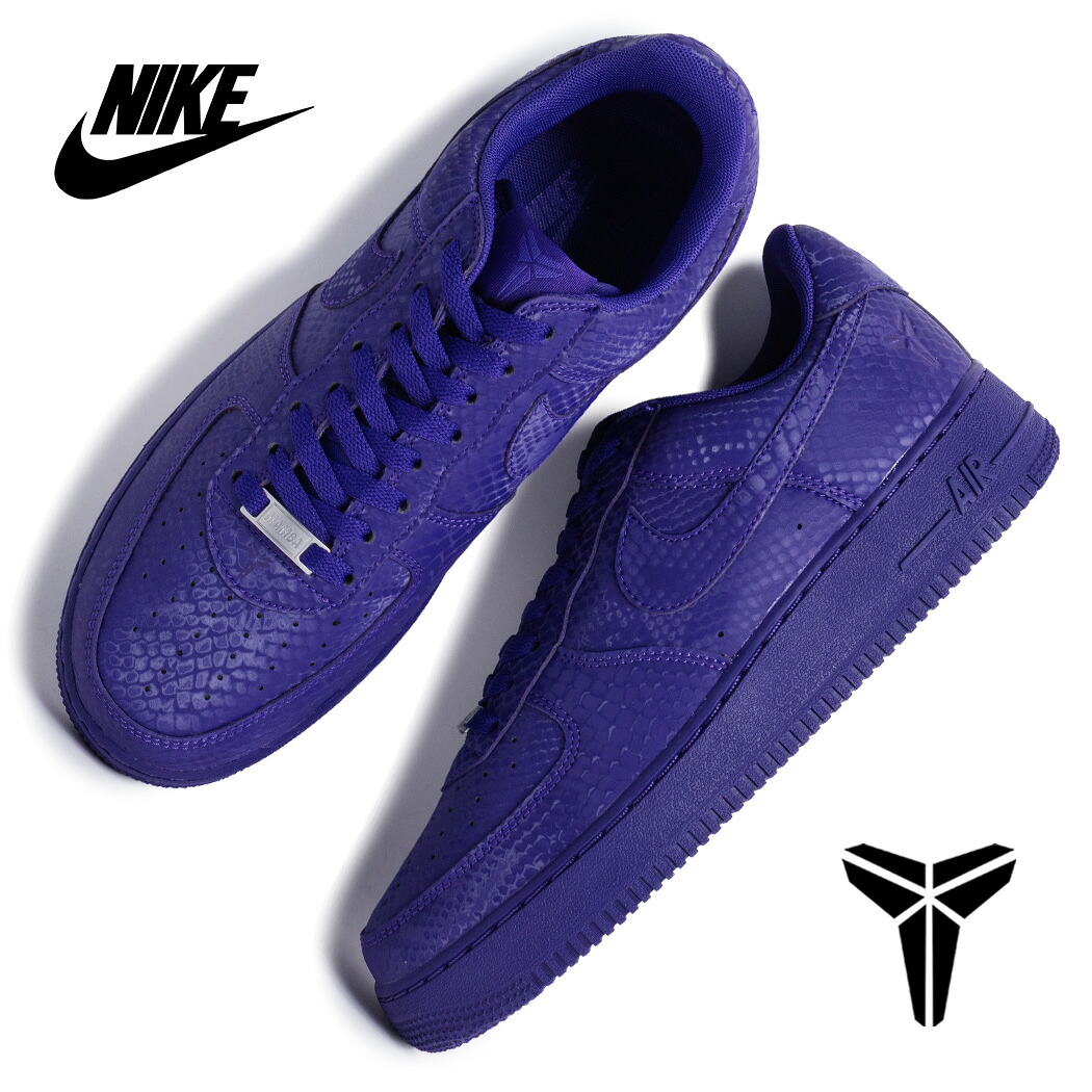 【お買い物マラソン限定クーポン配布中!!】Kobe Bryant &times; NIKE ナイキ エアフォース 1 ロー &times; コービー・ブライアント スニーカー AIR FORCE 1 LOW COURT PURPLE ( AF1 パープル 紫 コラボ IB0018-500 )｜PRECIOUS PLACE 19,135円