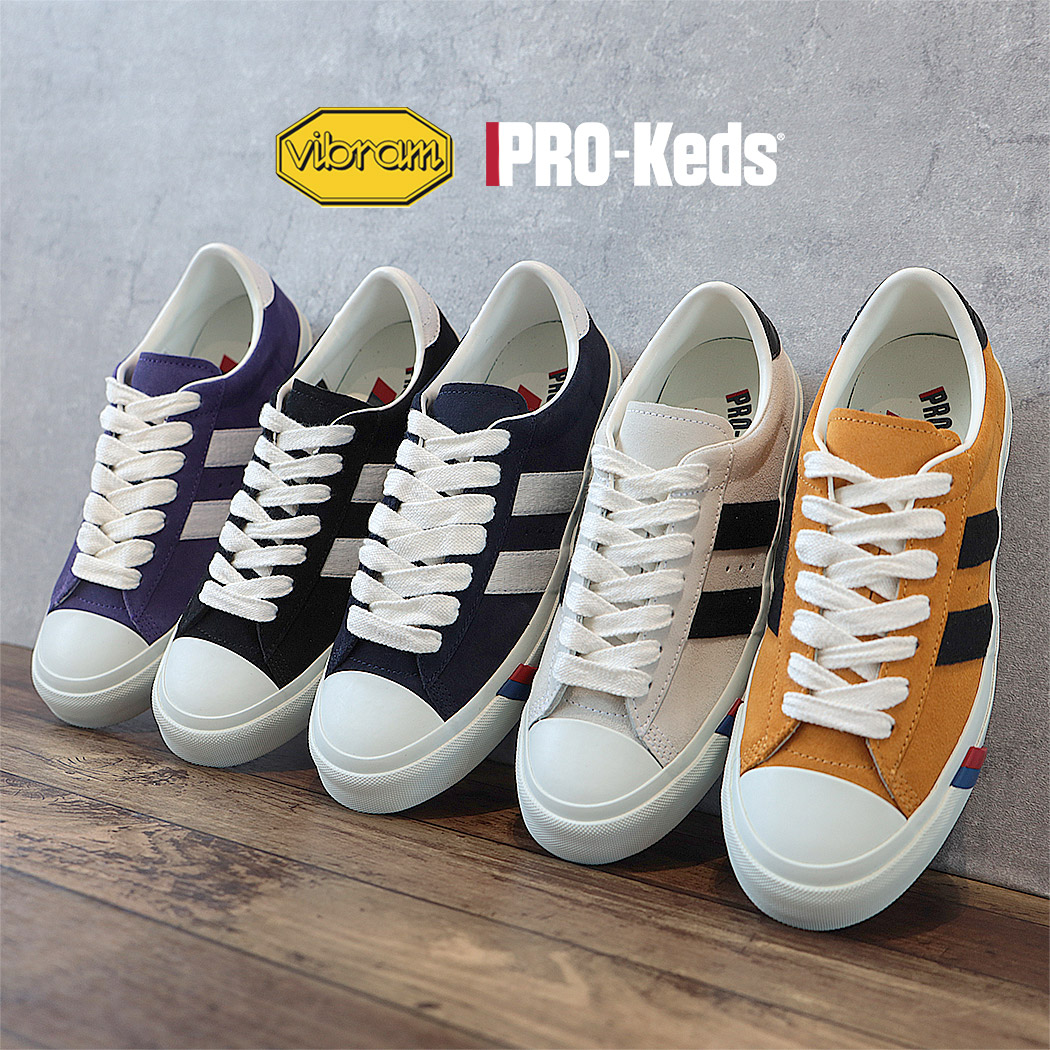 【1000円OFFクーポン発行中!!】PRO-Keds プロケッズ ロイヤルプラス スエード ロー スニーカー ROYAL PLUS SUEDE LO ( クラシック レトロ アメカジ アイビールック 黒 ブラック 白 ホワイト 紺 ネイビー 国内正規品 メンズ レディース PN1021 )