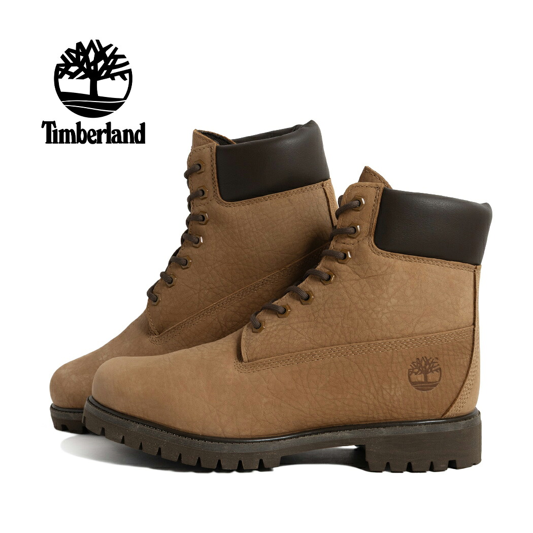 【お買い物マラソン限定クーポン配布中!!】TIMBERLAND ティンバーランド 6インチ プレミアム ブーツ 6 IN PREMIUM BOOT MD BROWN ( ブラウン ベージュ レザーブーツ ワークブーツ レースアップ イエローブーツ メンズ A6G1R-AFH )