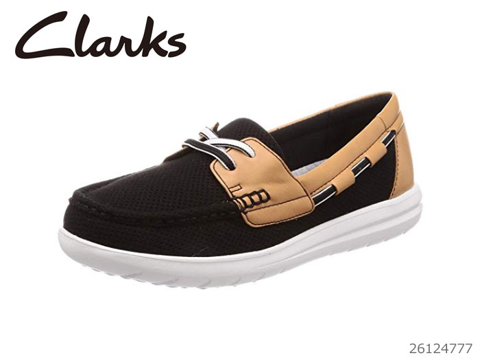 お気にいる 楽天市場 Clarks クラークス シューズ レディース Jocolin Vista Black Perf Textile 高級靴 Discount Shop Precious 即納 最大半額 Gsp Sib Ru