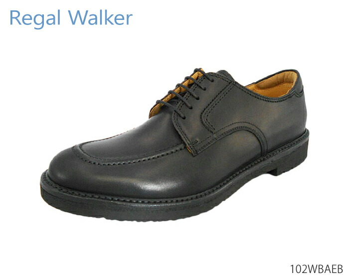【全品尖んがりつけ加える10倍！要エントリー】 ロバート・エドワード・リーガル ウォーカー REGAL WALKER 102W 102WBAEB 幅ひろい3EウィズのU心付け インソールは足のアーチ形を支えるパッド２類概念付「大層らしい大きさ」 リーガルウォーカー 靴 定め事品 メンズ