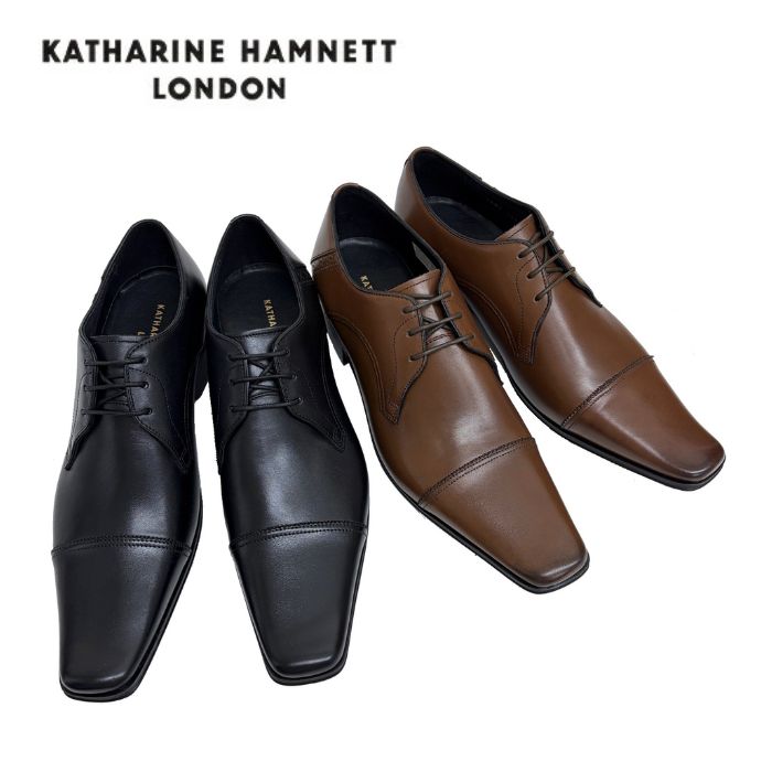 キャサリンハムネット ロンドン KATHARINE HAMNETT LONDON 3993 外羽根式ストレートチップ レースアップ ドレス ビジネスシューズ 靴 メンズ 正規品