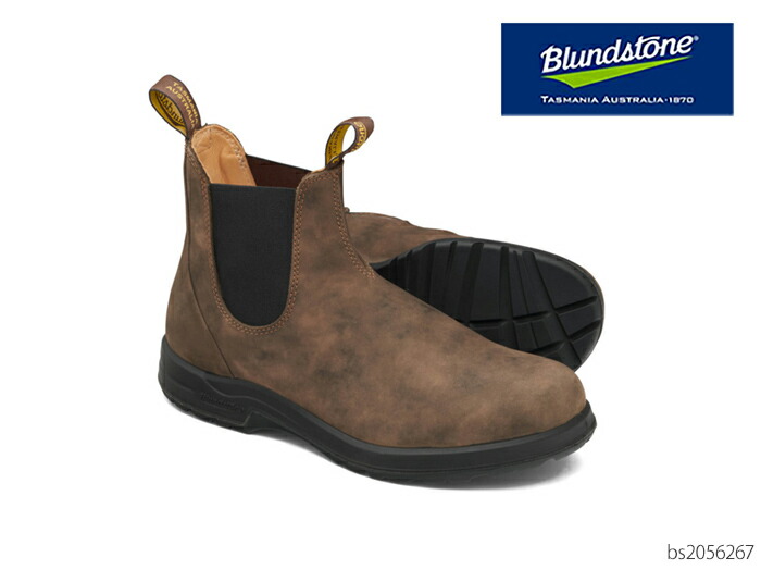 超美品の Blundstone ブランドストーン BS2056 2056267 ALL-TERRAIN ラスティックブラウン ブーツ サイドゴアブーツ  ショートブーツ ユニセックス fucoa.cl