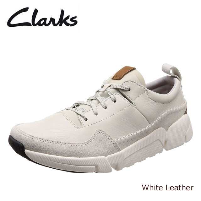 white clark shoes