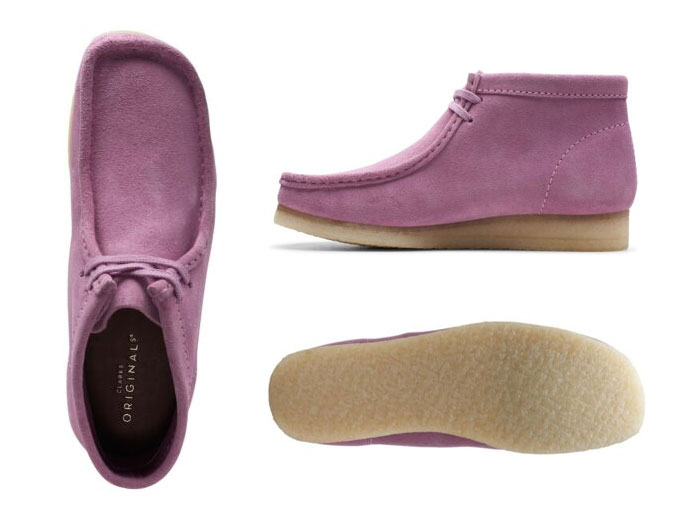 lavender wallabees