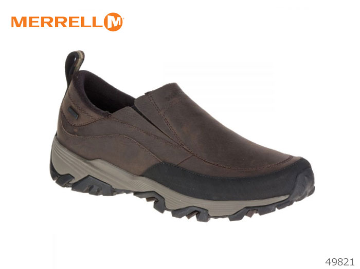 500円引きクーポン モック アイスプラス コールドパック Merrell メレル ウォータープルーフ スリッポン スニーカー メンズ 491 Waterproof Moc Ice Coldpack スニーカー Runningbetty Com