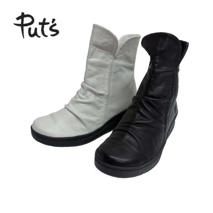 楽天市場】Put's プッツ 靴 レディース コンフォート ブーツ 本革