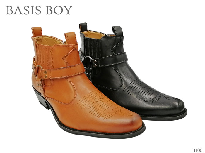 楽天市場 Basisboy ベーシスボーイ メンズ ウエスタンブーツ リングブーツ 1100 靴 高級靴 Discount Shop Precious