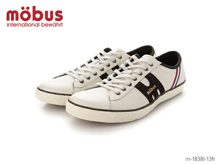 【全品ポイントプラス10倍！要エントリー】 mobus モーブス ESSEN エッセン M-1838T-13FR メンズ スニーカー カジュアル 靴 シューズ 天然皮革