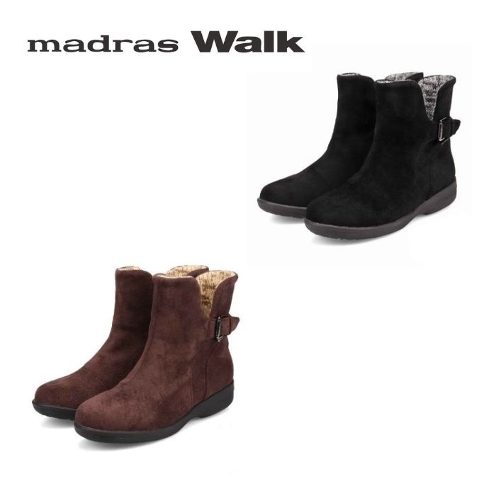 【全品ポイントプラス10倍！要エントリー】 マドラス 製 マドラスウォーク madras Walk GORE-TEX カジュアル裏地ニットショートブーツ MWL2227 ゴアテックス ブーツ シューズ 正規品