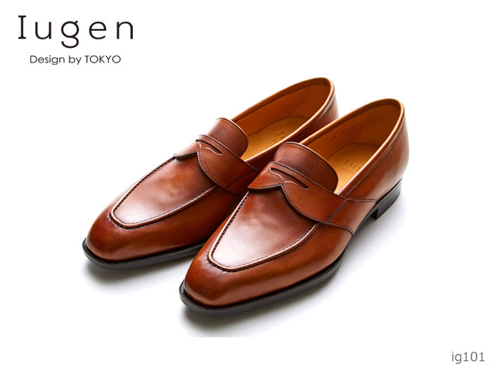 楽天市場】Iugen IG100 イウゲン ペニーローファー 靴 正規品