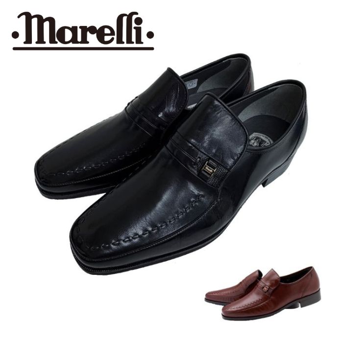 【全品ポイントプラス10倍!要エントリー】 マレリー Marelli 4232 ビジネス メンズシューズ 本革 モカシン 靴|高級靴 Discount Shop precious
