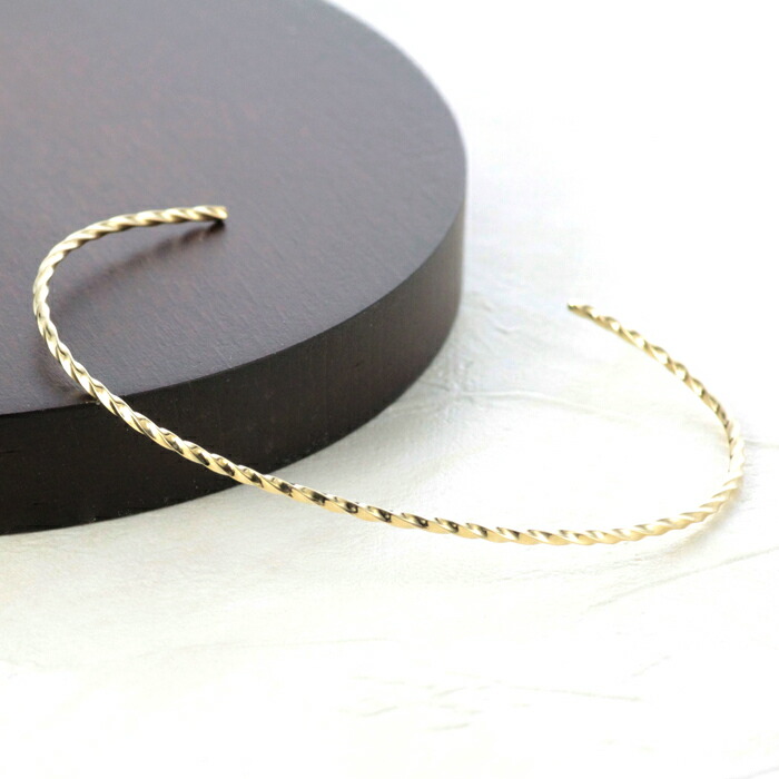 楽天市場】バングル 10K K10 10金ゴールド 太陽神 サンマーク