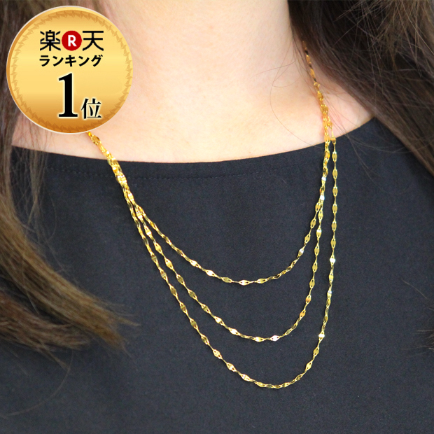 【楽天市場】20%OFFクーポン配布中 K24 24金 純金 ネックレス レディース 造幣局刻印入り 純金ネックレス ゴールド イエロー