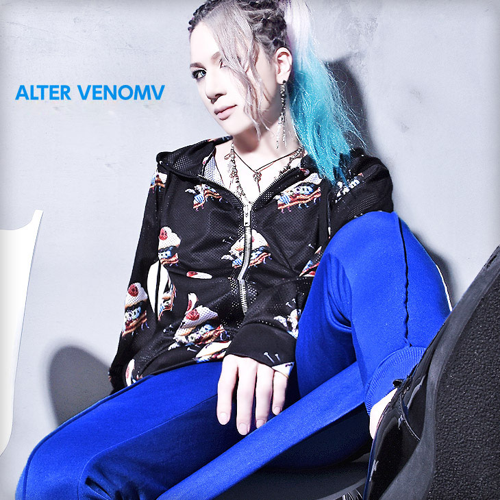 再入荷1番人気 Alter Venomv オルターベノム Birth Party Hoodie ビッグパーカー パーカー プルパーカー メッシュパーカー ロング丈 プリント メッシュ 総柄 オーバーサイズ V系 ファッション メンズ ヴィジュアル系 ビジュアル系 ロック パンク 夏 春夏 春 レディース